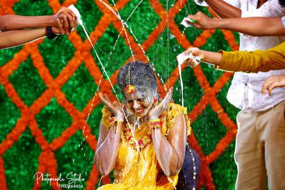 Haldi Ceremony Photoshoot