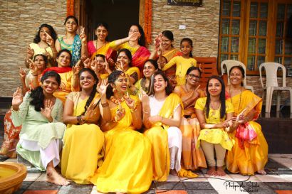 Haldi Ceremony Photoshoot