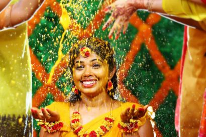 Haldi Ceremony Photoshoot