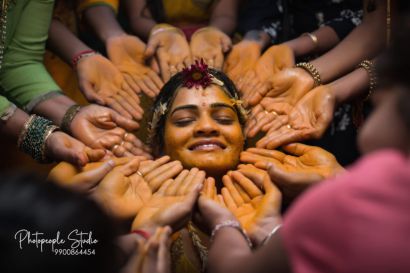 Haldi Ceremony Photoshoot