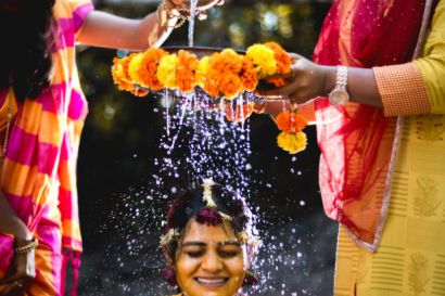 Haldi Ceremony Photoshoot