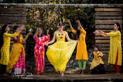 Haldi Ceremony Photoshoot