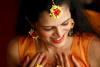 Haldi Ceremony Photoshoot