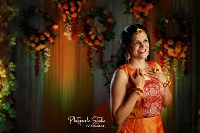 Haldi Ceremony Photoshoot