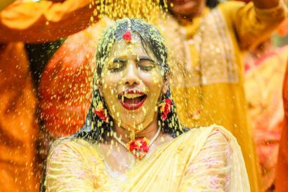 Haldi Ceremony Photoshoot