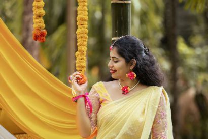 Haldi Ceremony Photoshoot