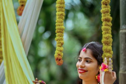 Haldi Ceremony Photoshoot