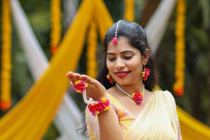 Haldi Ceremony Photoshoot