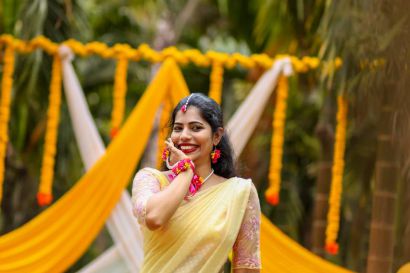 Haldi Ceremony Photoshoot