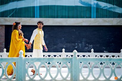 Haldi Ceremony Photoshoot