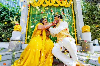 Haldi Ceremony Photoshoot