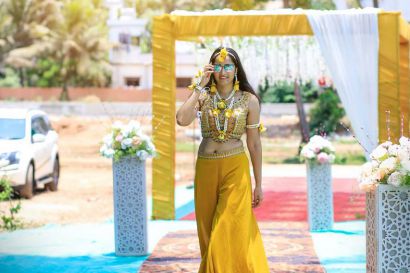 Haldi Ceremony Photoshoot