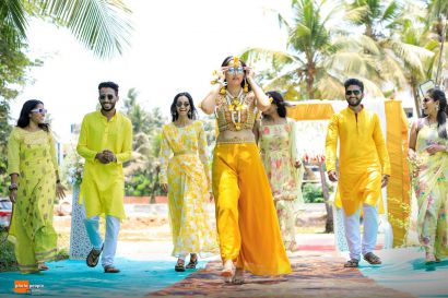 Haldi Ceremony Photoshoot