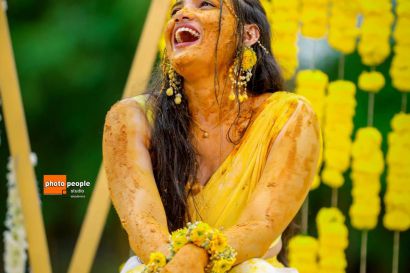 Haldi Ceremony Photoshoot