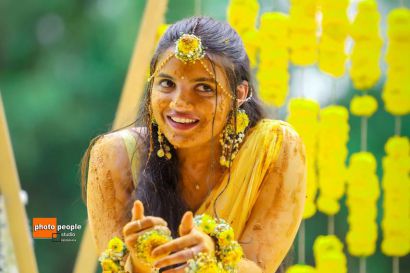 Haldi Ceremony Photoshoot