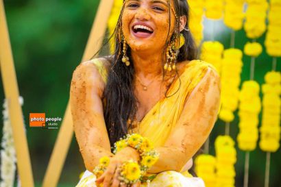 Haldi Ceremony Photoshoot