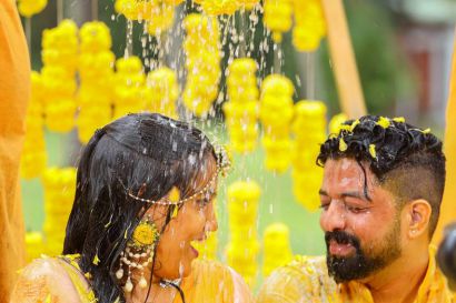 Haldi Ceremony Photoshoot