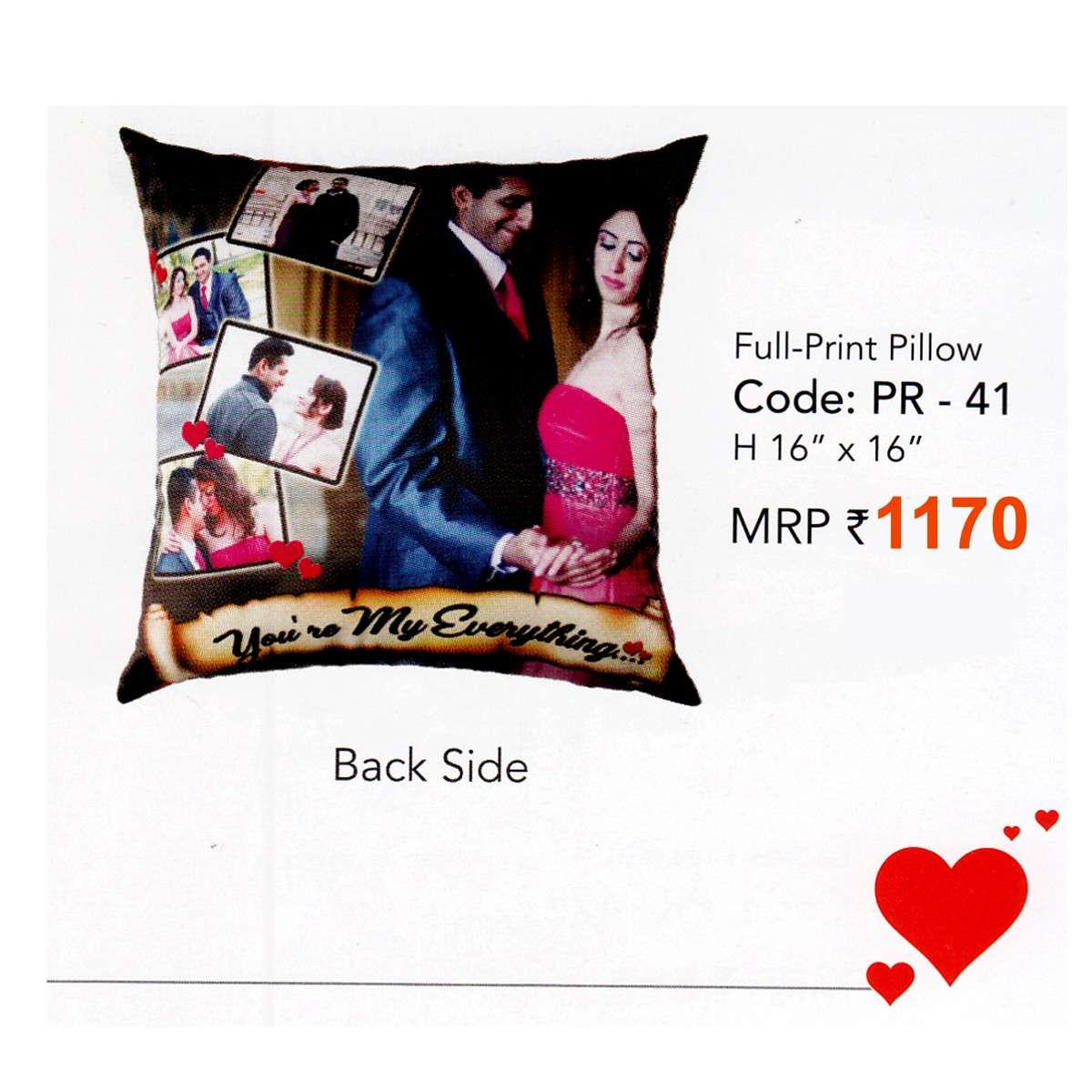 Heart Collage Magic Cushion : Gift/Send/Buy Home Decore Gifts Online  CH00120 | egiftmart.com