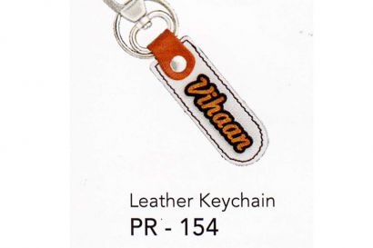 Leather Keychain