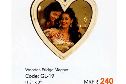 Wooden Fridge Magnet