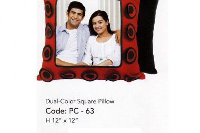 Dual Color square Pillow